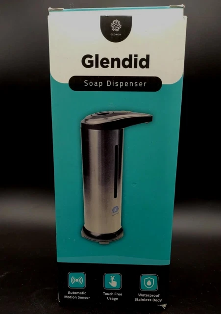 NIB Automatic Soap Dispenser By Glendid Co Touch Free Waterproof