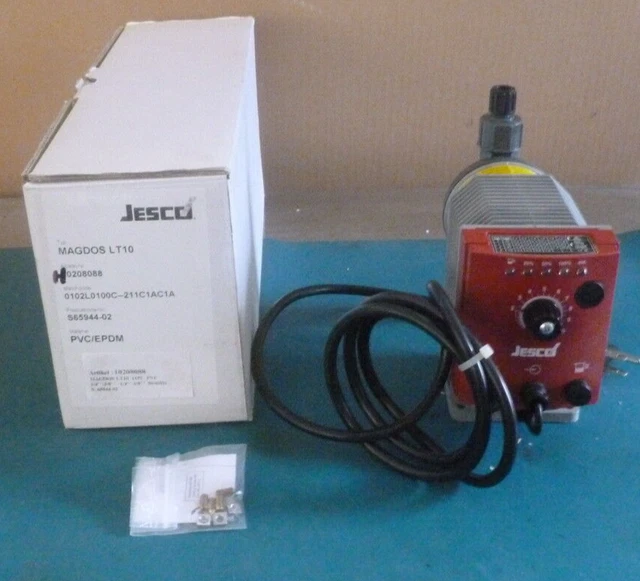 Lutz Jesco  Magdos LT10 Diaphragm  Chemical Metering Pump / 30 DAY GUARANTEE