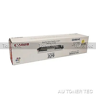 Canon Genuine CART329Y YELLOW Toner Cartridge Canon LASER SHOT LBP7018C