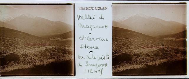 Greece Macedonia Stereo Verascope 1 25/32x4 7/32in Plate Glass Plus, Ca 1917