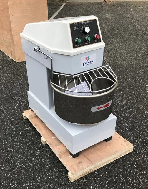 NEW 20 Quart Spiral Mixer Machine 185 RPM Speed Bakery Kitchen Equipment SH20