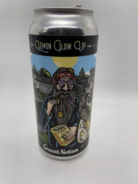 Great Notion Lemon IPA EMPTY Can Collectible Craft Beer Portland PDX Oregon OR