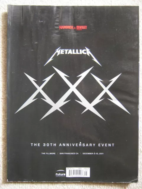 Metal Hammer 2012 So What Metallica Special 30th Anniversary Event The Fillmore