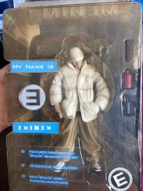 Eminem Figure-rare 2001 Art Asylum Collectable - The Many Faces Of Eminem