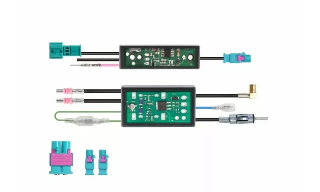 Pour Mercedes Classe E Coupé C 207 Fakra Antenne Adapter Amplificateur DAB Éclat