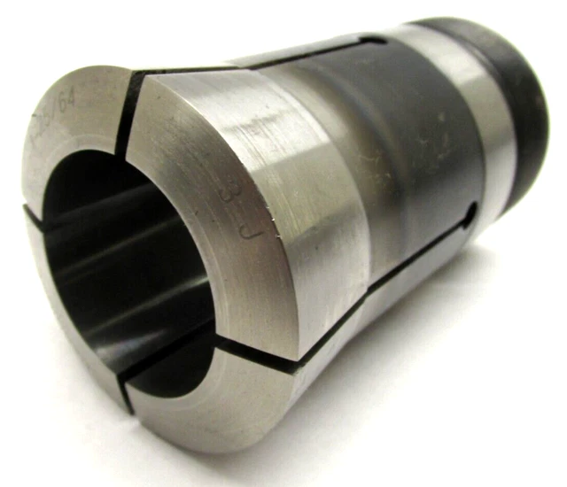 HARDINGE 1-25/64" 3J ROUND COLLET w/ INTERNAL THREADS