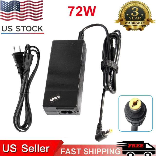 AC Adapter Charger for Panasonic Toughbook CF-19 CF-30 CF-51 CF-74 Power & Cord