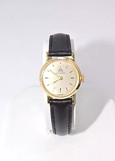 W500- Bucherer 18K Gold Ladies Wrist Watch Mechanical Movement