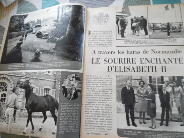 Point De Vue Et Images Du Monde-No 990-06/1967-Elizabeth Ii En France-Divers 2