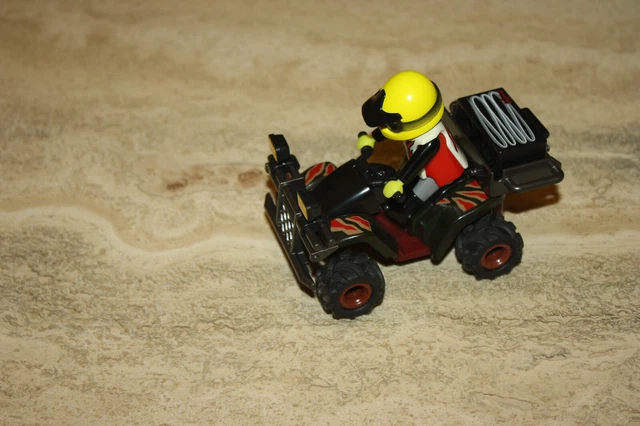 Playmobil Quad Rückzugantrieb  mit Fahrerfigur