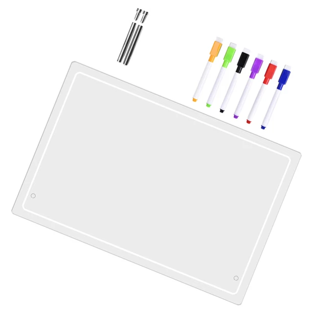 Trockenlöschtafel Für Den Schreibtisch Dekorative Notiztafel Büro Acryl