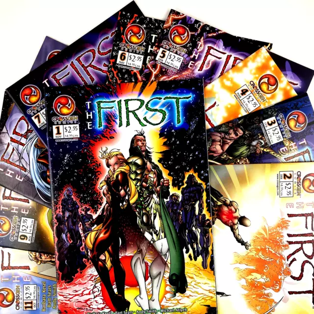 The First 10 Comic Book Lot Crossgen Comics Issues 1 2 3 4 5 6 7 8 9 11