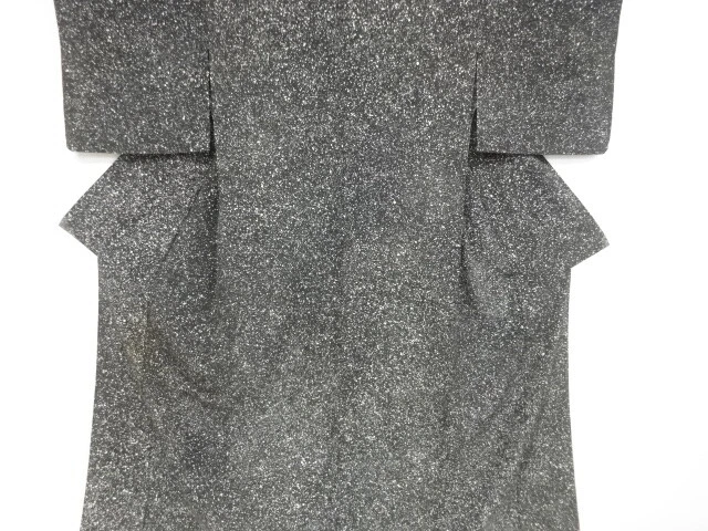 36401# Japanese Kimono / Antique Hitoe Kimono / Scattered Nori Pattern