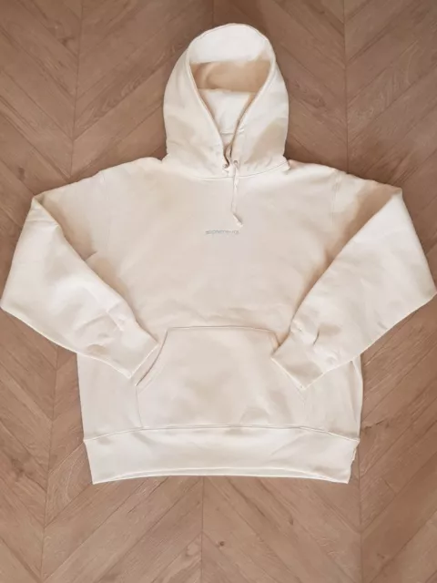 SUPREME NUMBER ONE no.1 Hoodie Natural Off White Crean
