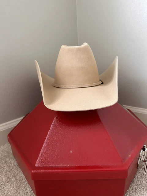 Buckskin Atwood  western hat 6 5/8