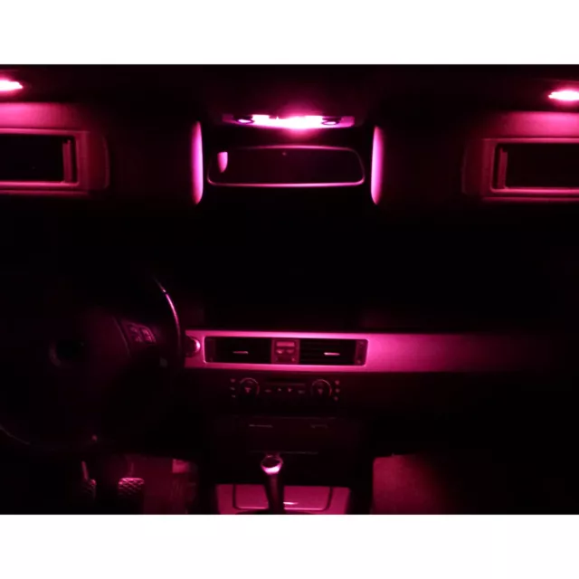 SMD LED Innenbeleuchtung VW Golf 4 IV GTI GT R32 pink Innenlicht komplett Set
