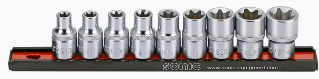 SONIC Steckschlüsselsatz Steckschlüssel-Set 300902