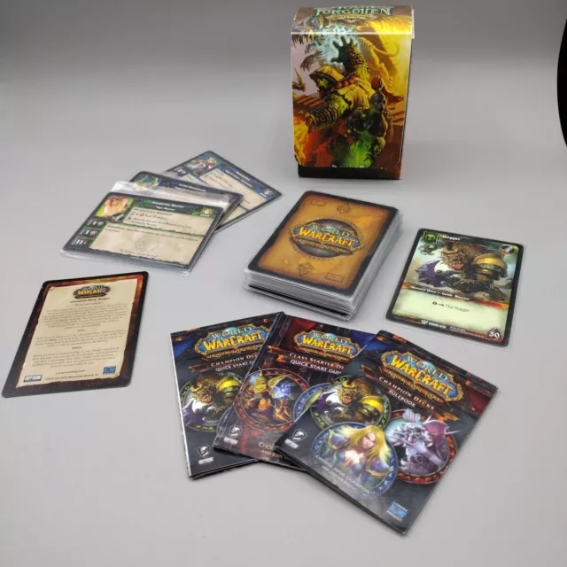 World of Warcraft TCG Hogger Promo Pack Wow Cards Blizzcon 2011 + Deck Box