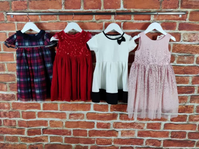 Baby Girls Bundle Age 18-24 Months Next Mothercare H&M Dress Set Partywear 92Cm