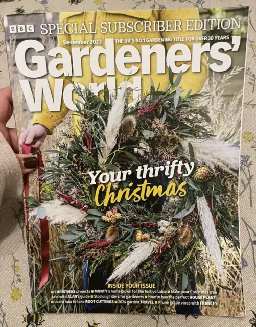 BBC Gardeners World Magazine Special Subscriber Edition - December 2023