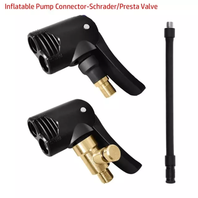 Schrader/Presta Valve Tire Air Pump Nozzle  Car/Bike/Motorcycle