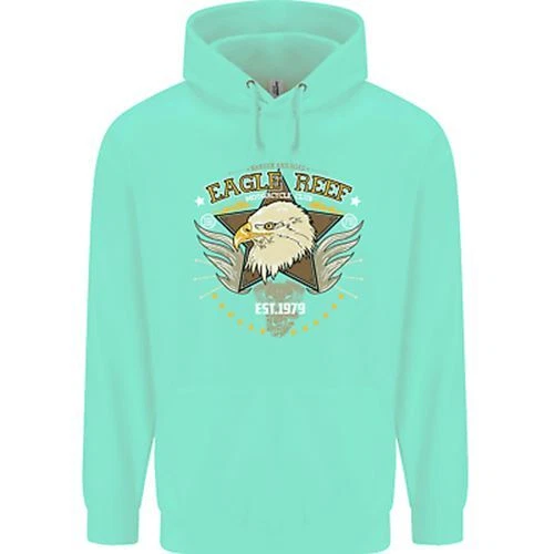 Felpa con cappuccio Eagle Reef Moto Moto Biker Bambini Bambini 12
