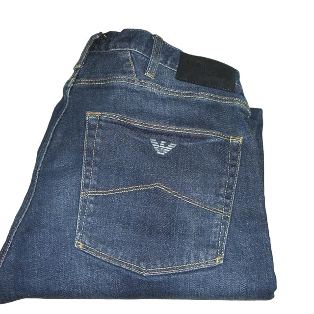 Jeans elasticizzati uomo armani on sale