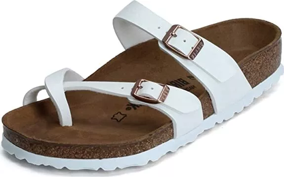 Birkenstock Mayari Birko-Flor Womens Sandals - White