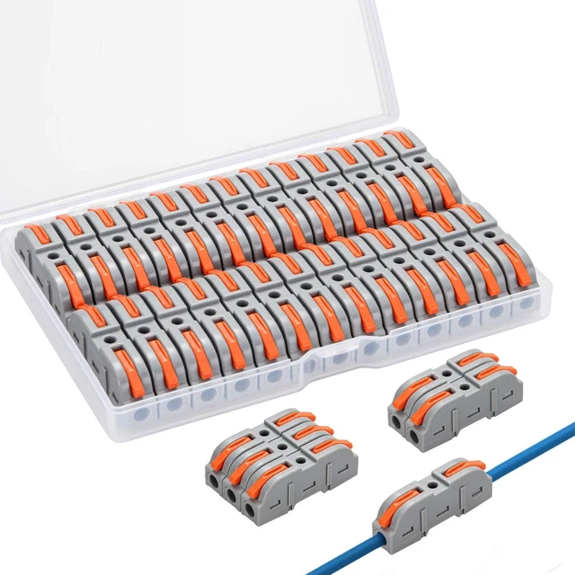 Connecteurs Electriques Rapide Avec Levier, Bornes De Connexion Automatique