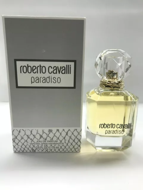 ROBERTO CAVALLI PARADISO 75 ml Eau de Parfum - New / Unused Tester