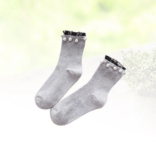 Calze stivali ragazza impalcate calze di cotone per donna low cut