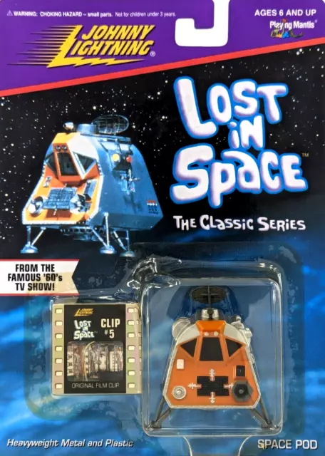 CLIP #5 Lost In Space The Classic Series Shuttle Pod Johnny Lightning 43300 NEW!