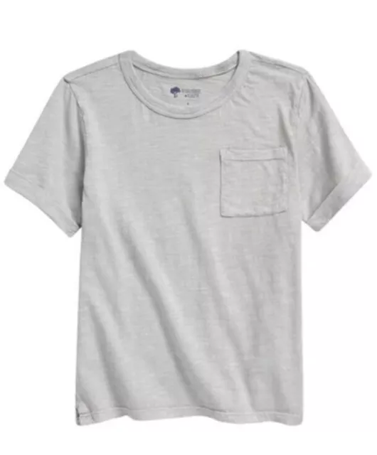 NWT Tucker & Tate Toddler Relaxed Pocket Tee Grey Alloy Size 2T