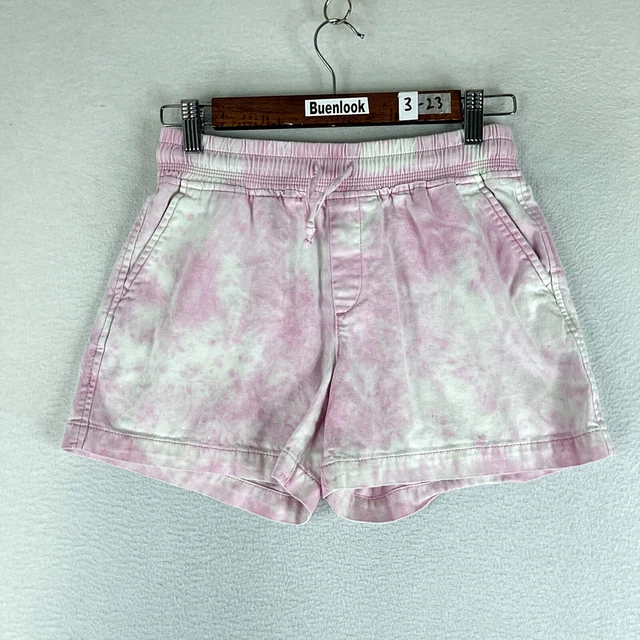 Gap Kids Shorts Pink Tag Size 12 XL (25) Elastic Waist Mid Rise Denim