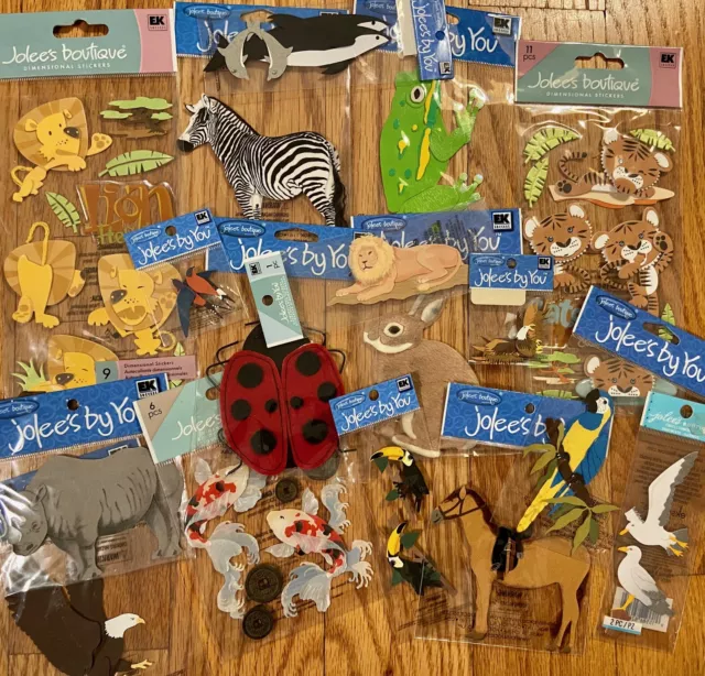 *Just Reduced! Jolee's ANIMALS & INSECTS! Some Rare! YOU CHOOSE! Ships Free!