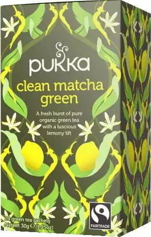 Clean Matcha Green Bio Tea 20 Pukka-Beutel