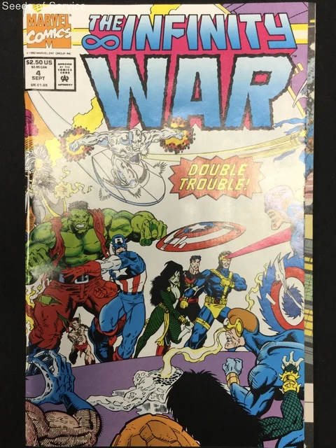 Marvel Comics Sept 4 1992 The Infinity War Double Trouble! Ungraded Comic Book