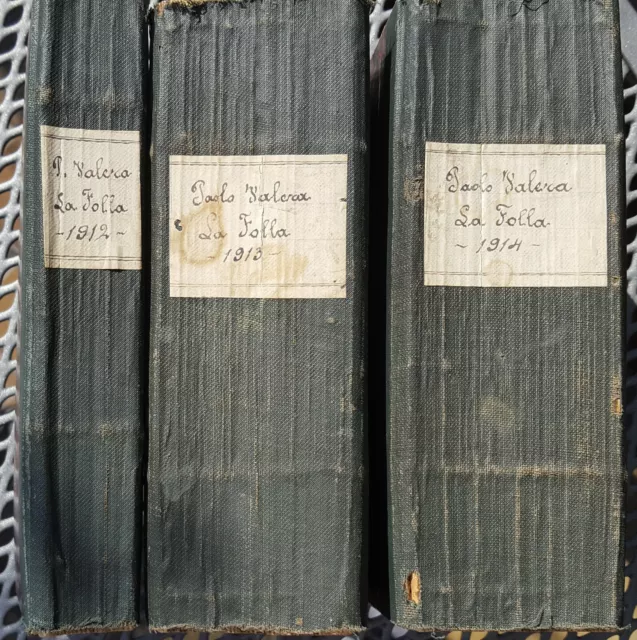 La Folla Periodico Settimanale Illustrato 1912 - 1914   Paolo Valera   Mussolini
