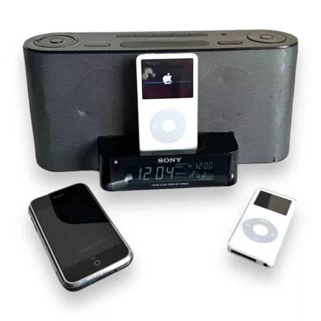 Sony Dream Machine | iPhone iPod Dock | Alarm Clock | AM FM Radio | ICF-C1iPMK2