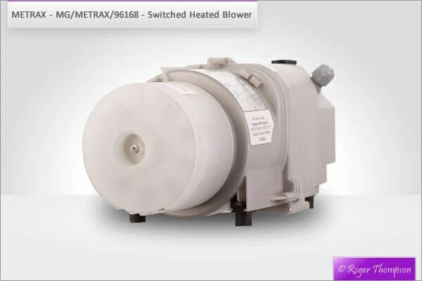 Soplador de aire Pegasus 800 vatios con calentador de 300 vatios e interruptor neumático (1100 vatios)