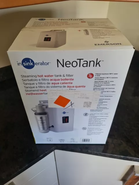 InSinkErator NeoTank Hot Water Tank/Boiler/Heater + Filter for all ISE Hot Taps