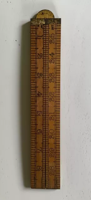 Rabone Chesterman Boxwood Folding Rule No. 2380 Made In England