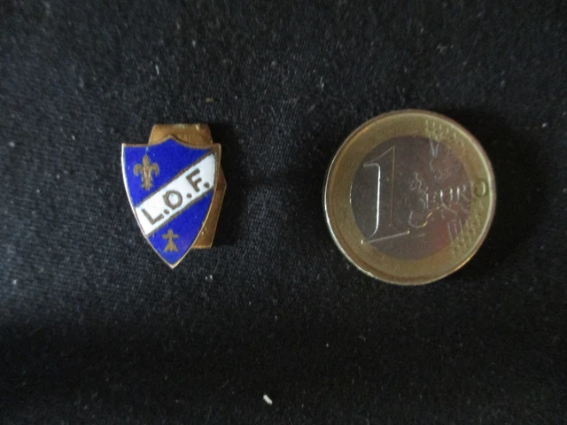 Pin's Vintage Ligue De L'Ouest Football - Fraissé Demey Paris - Collection
