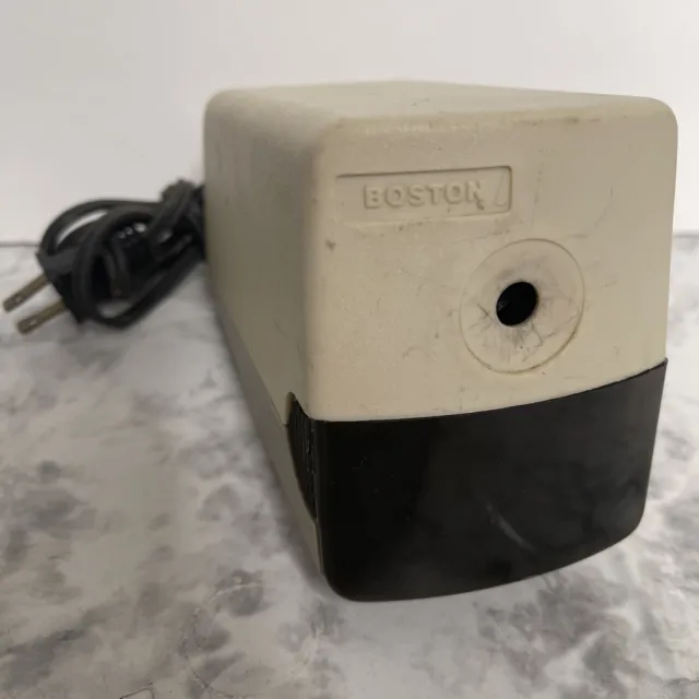 Boston Power House Model 19 Electric Pencil Sharpener  Working Used See Pictures