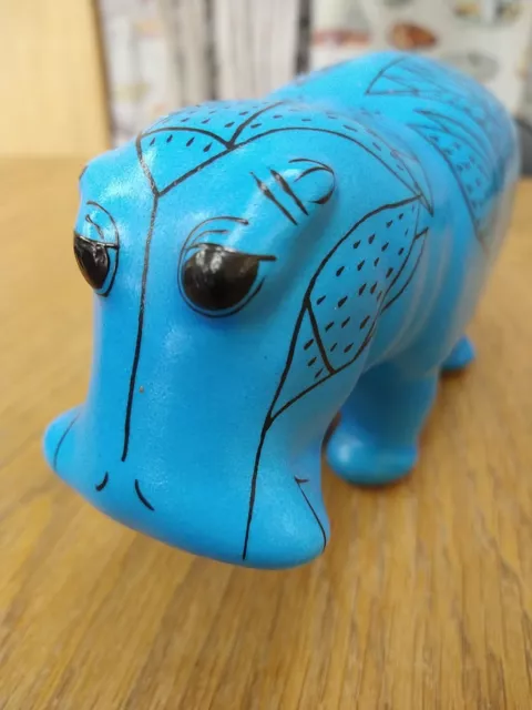 Metropolitan Museum of art MMA Blue William The Hippo Egyptian Pottery Art Statu 2