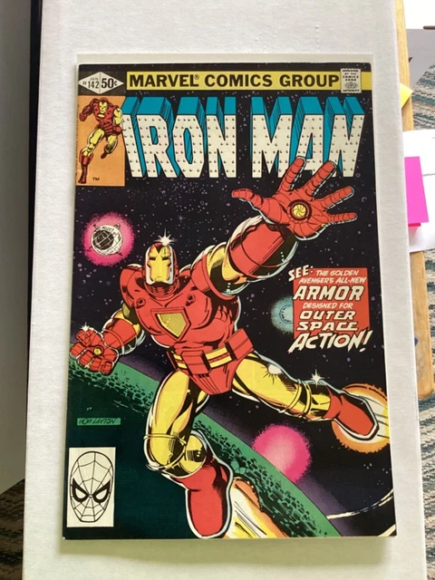 Invincible iron man #142 uncirculated high grade 8.0-? lots of pics A