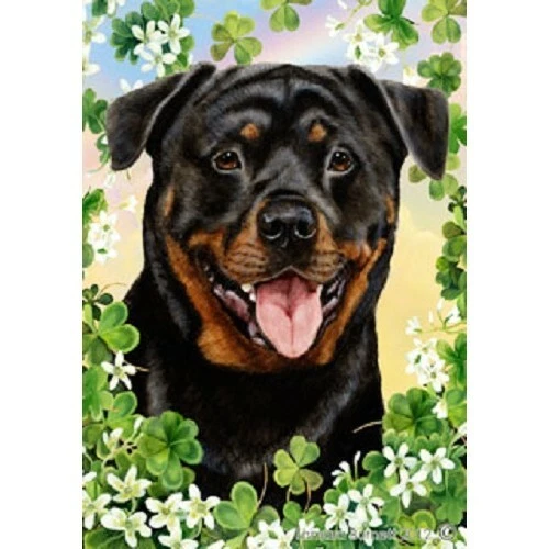 Clover House Flag - Rottweiler 31002