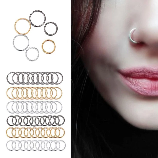 Earrings Nose Rings Lip Ear Ring Round Hoop Ear Stud Ear Piercing Jewelry