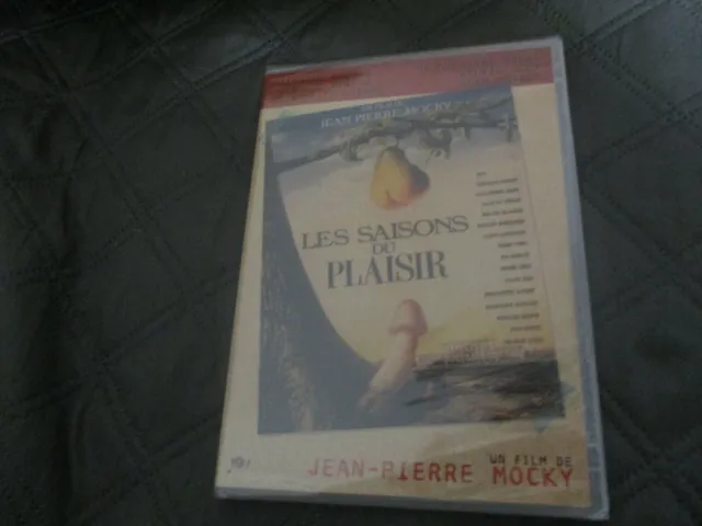RARE! DVD NEUF "LES SAISONS DU PLAISIR" Stephane AUDRAN / Jean-Pierre MOCKY
