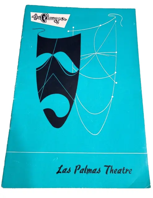 Vtg 1955 Playgoer Players Las Palmas Theatre King of Barataria Playbill